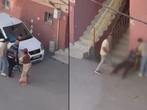 Kiracı dehşeti kamerada: Ev sahibini göğsünden bıçaklayarak öldürdü!